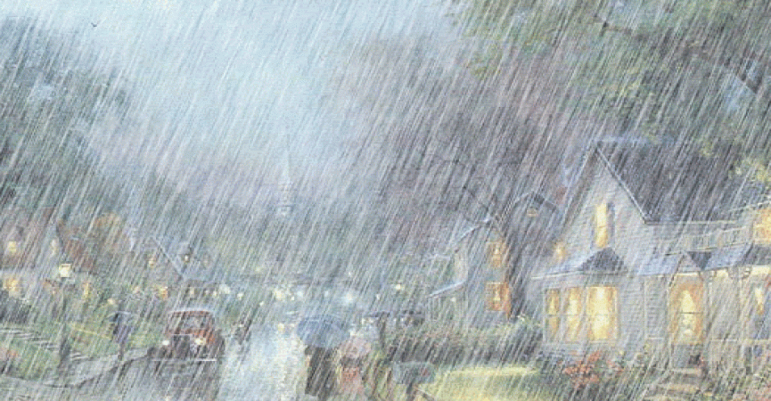 أمطار . صورة تعبيرية
