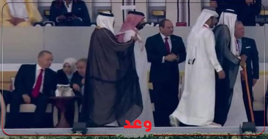 الرئيس عبد الفتاح السيسي في استاد البيت